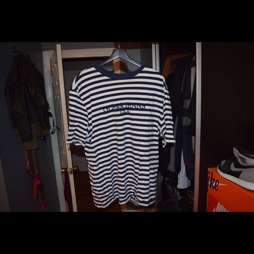 ASAP Rocky x Guess Jeans Striped Tee (L)